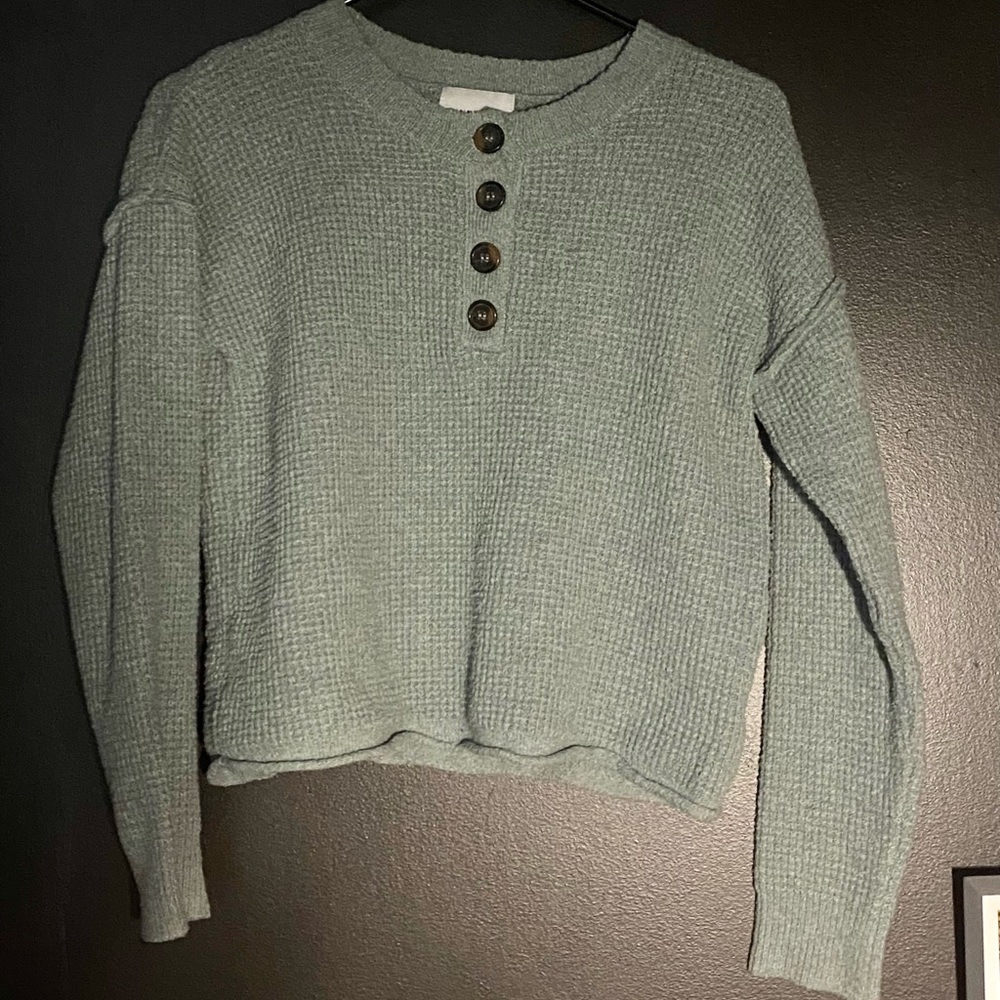 Button-up Sweater